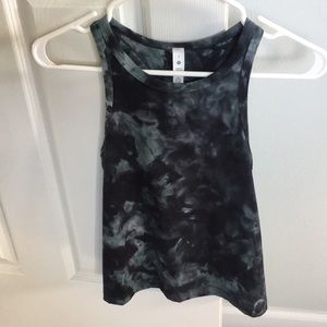 Lulu lemon align racer back waist length tie dy